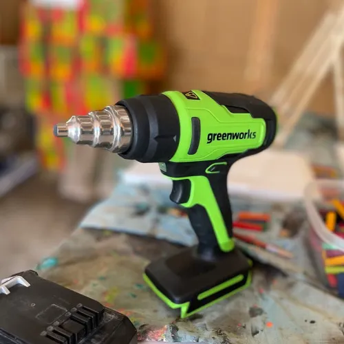 Технический фен Greenworks G24HG 24V 3400207 аккумуляторный