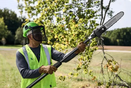 Высоторез-сучкорез телескопический Greenworks PS102T 82V 1402407 (25 см) бесщеточный аккумуляторный