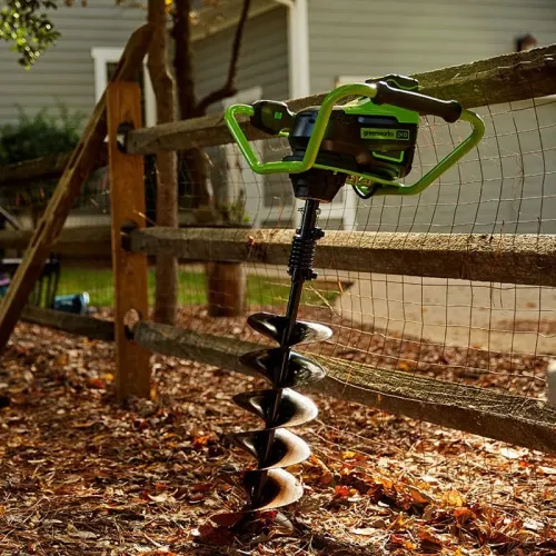 Мотобур Greenworks GC-AUGER 82V 3707907 бесщеточный аккумуляторный