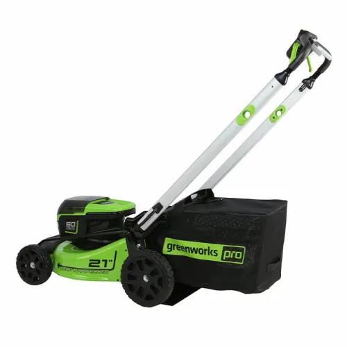 Газонокосилка самоходная Greenworks GD60LM51SP 60V 2514307 (51 см) бесщеточная аккумуляторная — детальное фото