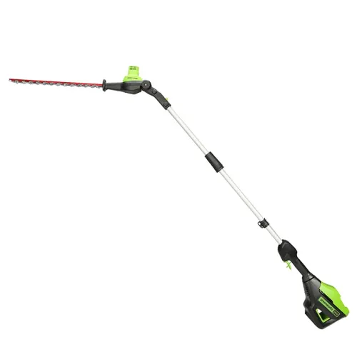 Кусторез штанговый Greenworks GD60PHT61 60V 2301107 (51 см) бесщеточный аккумуляторный — детальное фото
