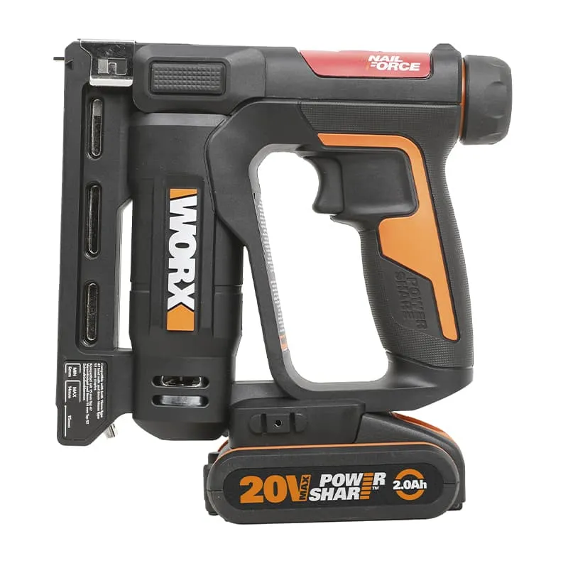Степлер WORX WX843 20V аккумуляторный — детальное фото