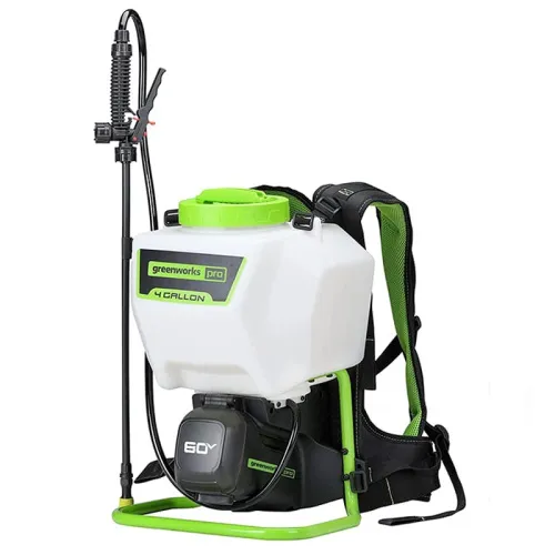 Садовый опрыскиватель Greenworks GW-BPS60 60V 5300107 аккумуляторный — детальное фото