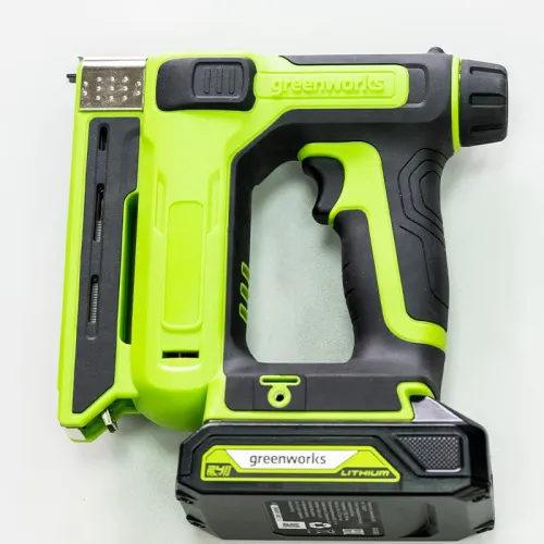 Степлер Greenworks G24CS10 24V 3400107 аккумуляторный