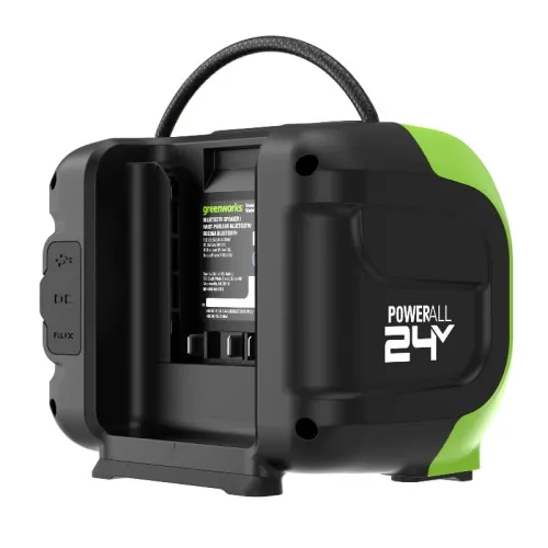 Беспроводная акустическая система (колонка) Greenworks GPT-MNBS 24V/220V 3503107 аккумуляторная