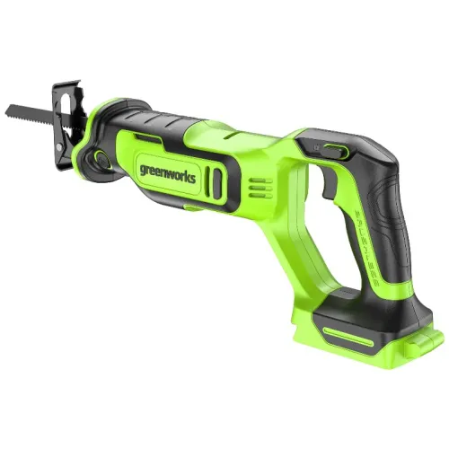 Пила сабельная Greenworks GPT-BLRS-1 24V 1200607 (26 мм) бесщеточная аккумуляторная