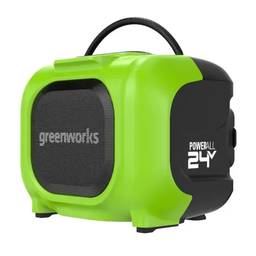 Беспроводная акустическая система (колонка) Greenworks GPT-MNBS 24V/220V 3503107 аккумуляторная