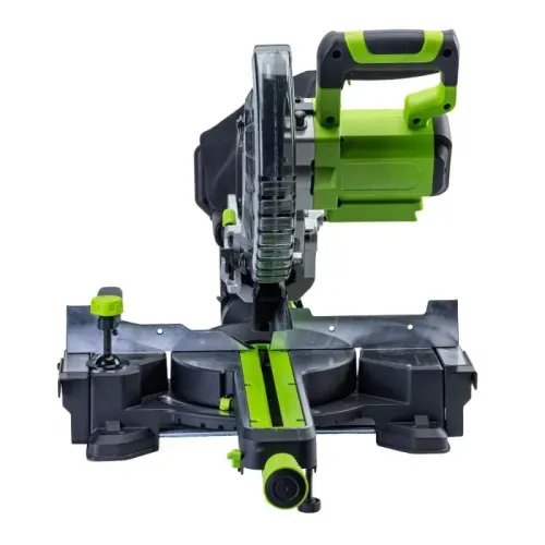 Торцовочная пила Greenworks GD24MS216 24V 1501707 (216x30 мм) с протяжкой бесщеточная аккумуляторная