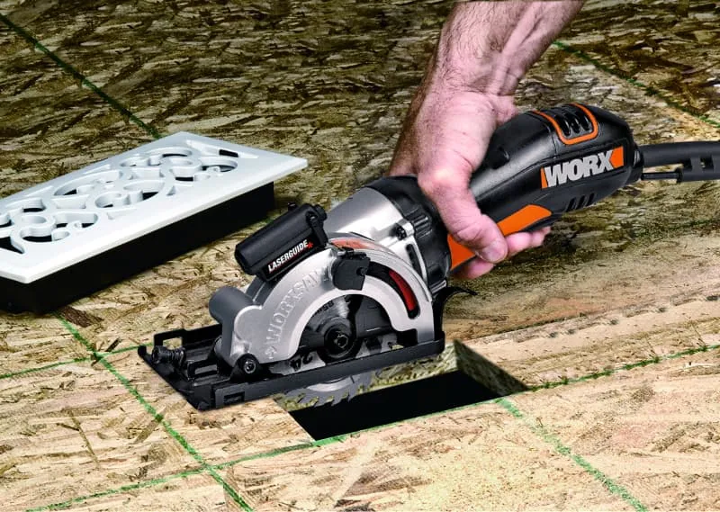 Дисковая пила WORX WX426 220V WORXSaw 400Вт 85мм электрическая — детальное фото