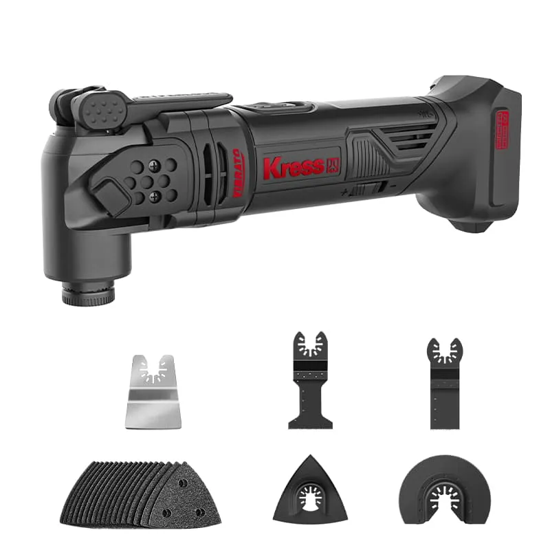 Реноватор Kress KUD12 20V бесщеточный аккумуляторный — детальное фото