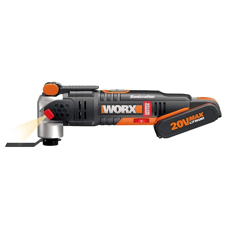 Реноватор WORX WX693 20V бесщеточный аккумуляторный — детальное фото