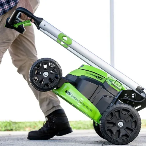 Газонокосилка самоходная Greenworks GD60LM61 60V 2519107 (61 см) бесщеточная аккумуляторная — детальное фото