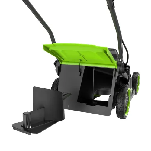 Газонокосилка Greenworks GD24X2LM361 2х24V 2520707 (36 см) бесщеточная аккумуляторная — детальное фото
