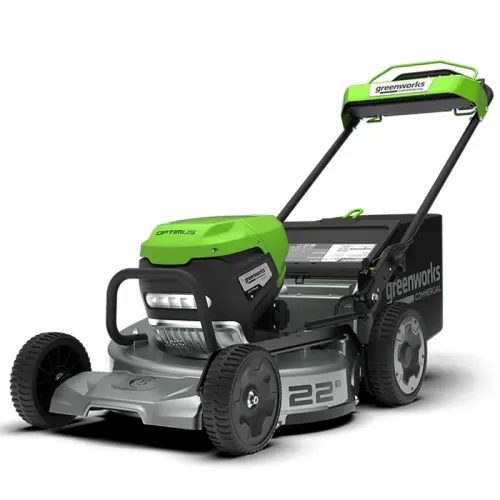Самоходная газонокосилка Greenworks LM221S 82V 2519407 (56 см)  бесщеточная аккумуляторная — фото товара