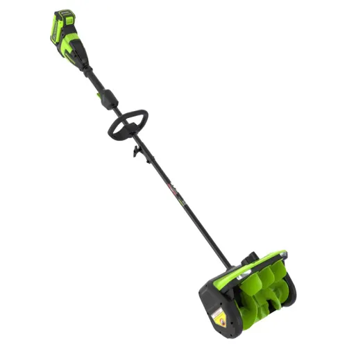 Снегоуборочная лопата Greenworks GD40SS2 40V 2603107 (30 см) с регулируемым направлением выброса бесщеточная аккумуляторная — детальное фото