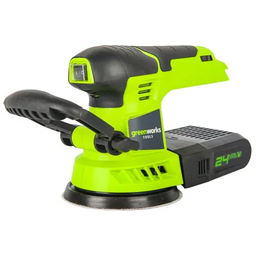 Шлифмашина Greenworks G24ROS 24V 3100107 (125 мм) аккумуляторная — детальное фото