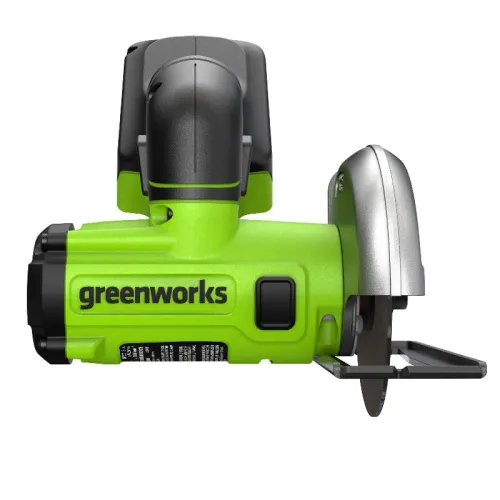 Угловая шлифмашина (болгарка) Greenworks GD24UCS 24V 3402007 (76 мм) бесщеточная аккумуляторная