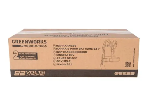 Жилет-держатель 2916207 для аккумуляторов Greenworks G82B5 82V, G82B2 82V — детальное фото