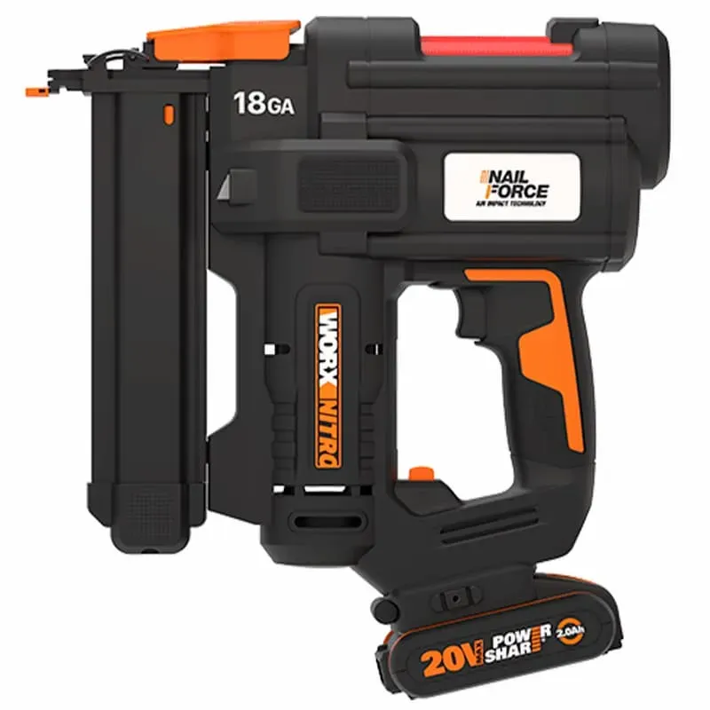 Степлер WORX WX844 20V аккумуляторный, с АКБ на 2 А*ч и ЗУ