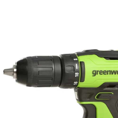 Дрель-шуруповерт Greenworks GD24DD35 24V 3704007  бесщеточная аккумуляторная