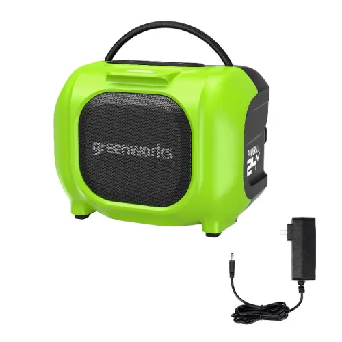 Беспроводная акустическая система (колонка) Greenworks GPT-MNBS 24V/220V 3503107 аккумуляторная