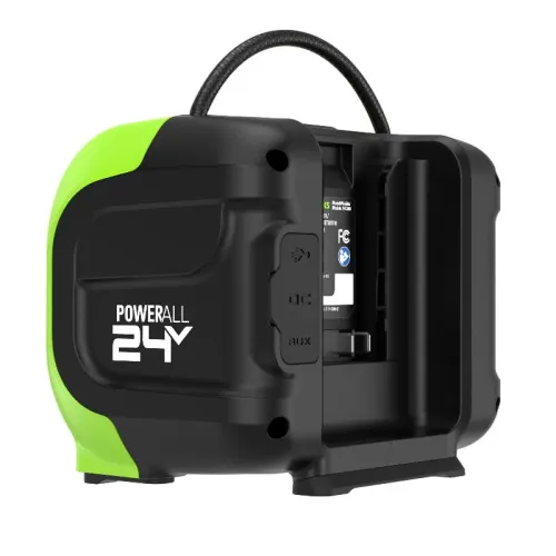 Беспроводная акустическая система (колонка) Greenworks GPT-MNBS 24V/220V 3503107 аккумуляторная — детальное фото