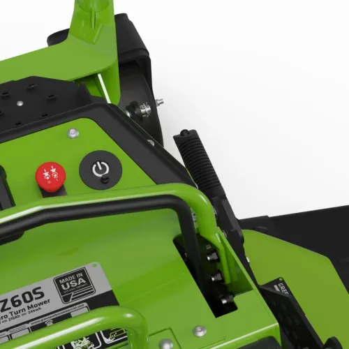 Садовый райдер с нулевым радиусом разворота Greenworks ZTCS92 82V 7405407 (92 см) аккумуляторный — детальное фото