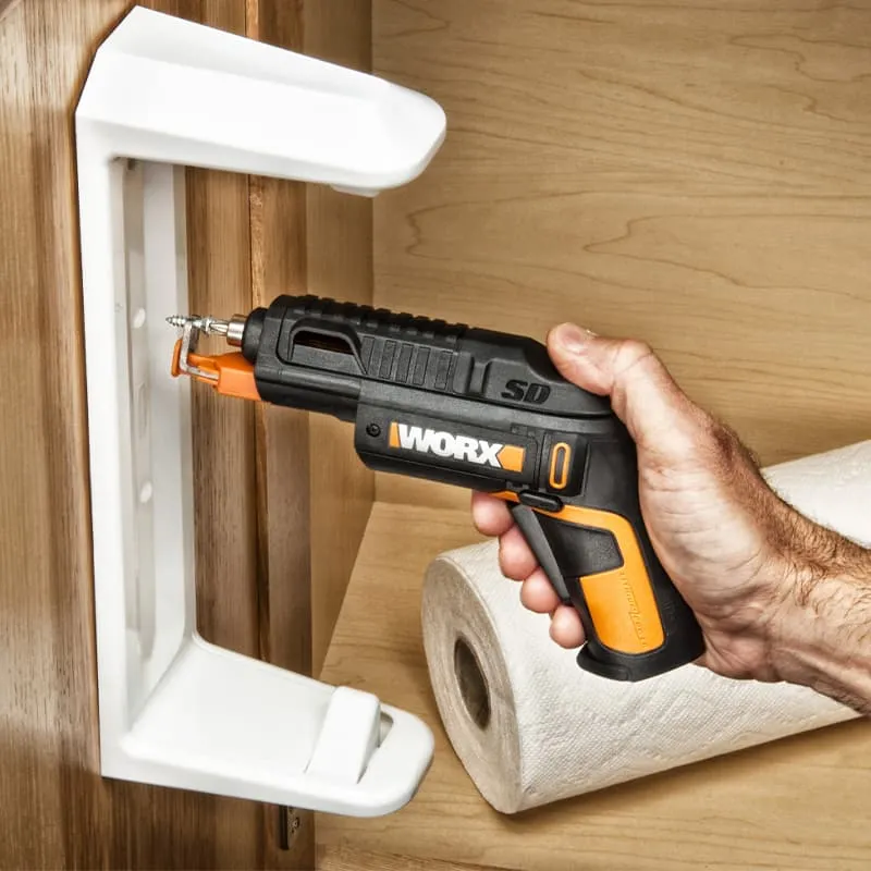 Отвертка WORX WX255 4V SD Slide Driver аккумуляторная с набором бит 6 шт. — детальное фото