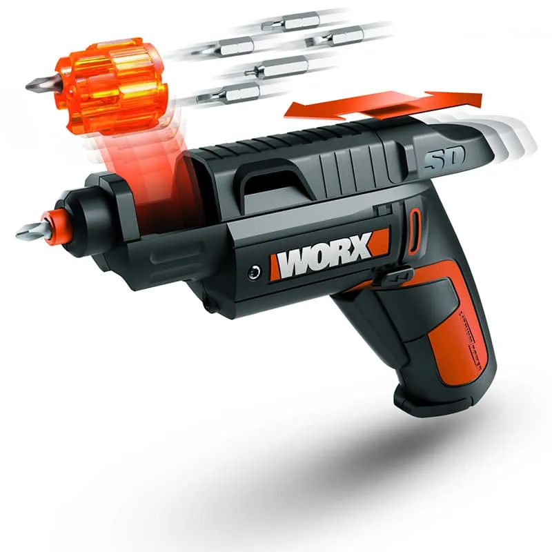 Отвертка WORX WX254 4V SD Slide Driver аккумуляторная — детальное фото