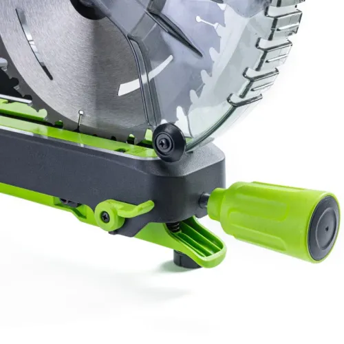 Торцовочная пила Greenworks GD24MS216 24V 1501707 (216x30 мм) с протяжкой бесщеточная аккумуляторная