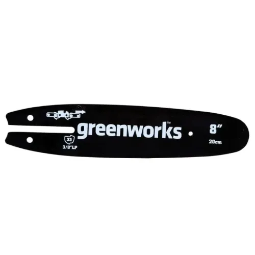 Шина 20 см 29497  для высоторезов Greenworks GPS7220 720W, G40PS20 40V, G24PS20 24V — детальное фото