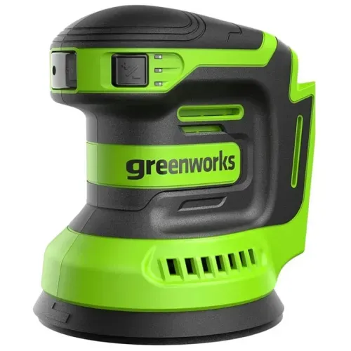 Эксцентриковая шлифмашина Greenworks OS325 24V 3100907 (125 мм) аккумуляторная — детальное фото
