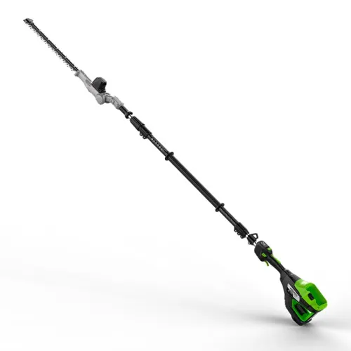 Кусторез штанговый телескопический Greenworks PH662T 82V (51 см) 2301607 бесщеточный аккумуляторный — детальное фото