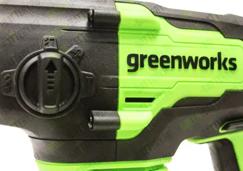 Перфоратор Greenworks GD24SDS2 24V 3803007 (2 Дж) бесщеточный аккумуляторный
