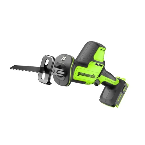 Пила сабельная Greenworks GPT-CRS-25 24V 1200507 (26 мм) бесщеточная аккумуляторная