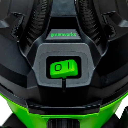 Строительный пылесос Greenworks G120WDV 1300 Вт 4701207 электрический — детальное фото