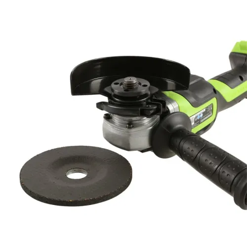 Угловая шлифмашина (болгарка) Greenworks GD24AG 24V 3200207 (125 мм) бесщеточная аккумуляторная