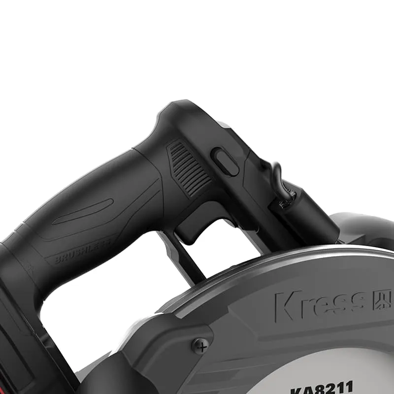 Пила циркулярная KRESS KUE15.9 20V 185мм бесщеточная аккумуляторная — детальное фото