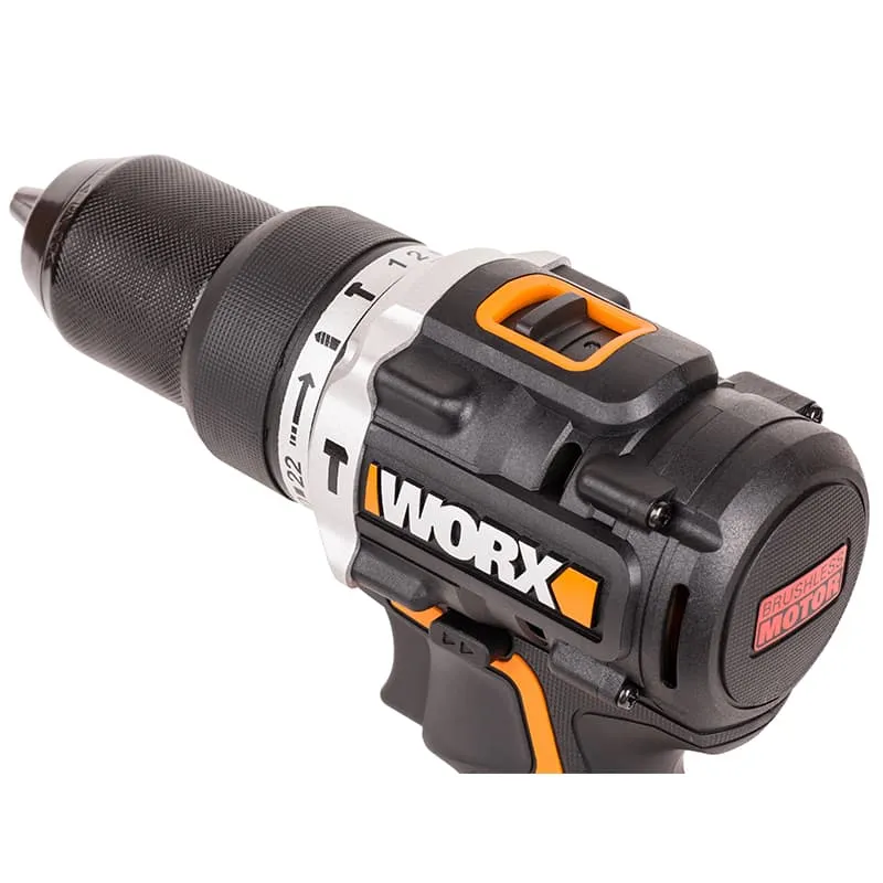 Дрель-шуруповерт ударная WORX WX352 20V 60Нм аккумуляторная бесщеточная — детальное фото