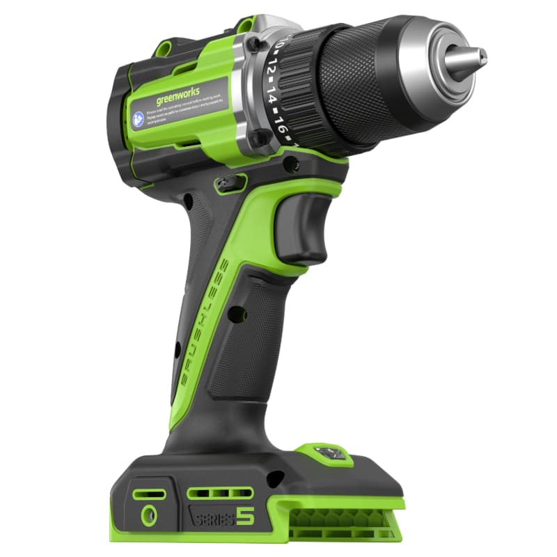 Дрель-шуруповерт Greenworks DD560 24V 3708407 (30/60 Нм) бесщеточная аккумуляторная — детальное фото
