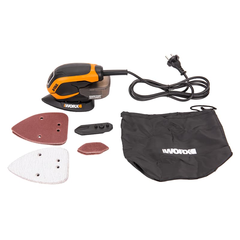 Мультифункциональная шлифмашина WORX WX648 220V 65Вт электрическая — детальное фото
