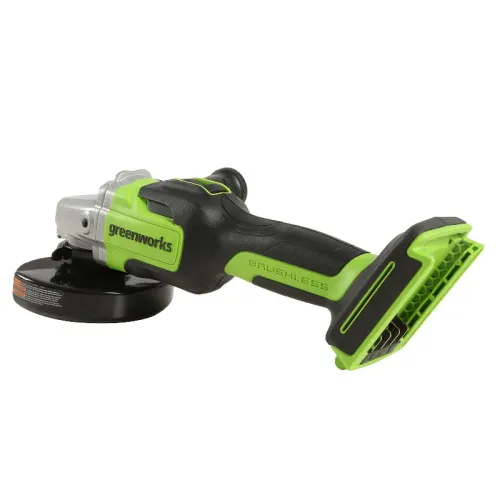 Угловая шлифмашина (болгарка) Greenworks GD24AG 24V 3200207 (125 мм) бесщеточная аккумуляторная