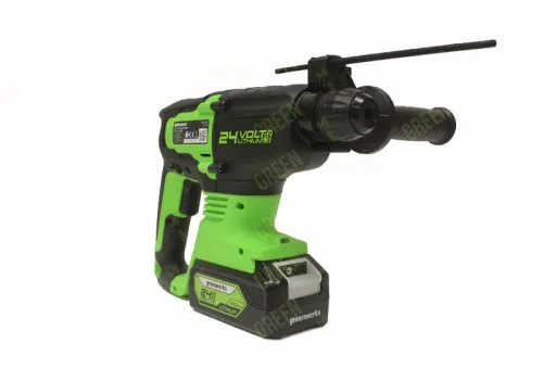 Перфоратор Greenworks GD24SDS2 24V 3803007 (2 Дж) бесщеточный аккумуляторный