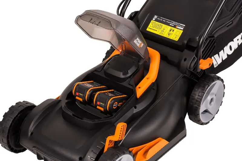 Газонокосилка WORX WG743E 40V  Li Lawn Mower 40см аккумуляторная — детальное фото