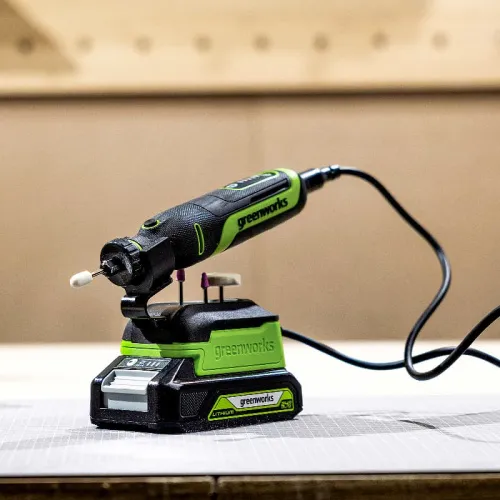Гравер Greenworks G24RT 24V 3200807 бесщеточный аккумуляторный