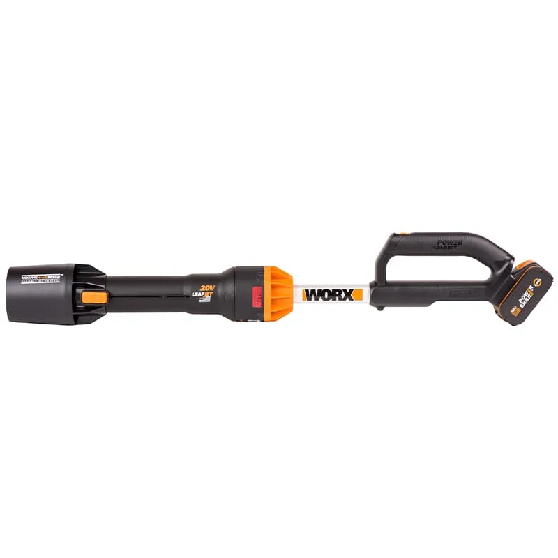 Воздуходувка WORX WG543E 20V аккумуляторная бесщеточная — детальное фото
