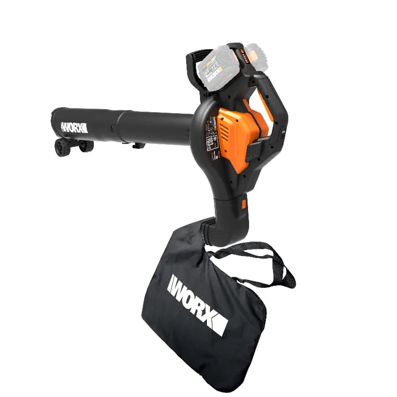 Воздуходувка-пылесос WORX WG583E 40V аккумуляторная бесщеточная — детальное фото