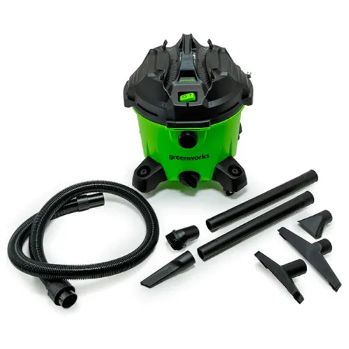Строительный пылесос Greenworks G120WDV 1300 Вт 4701207 электрический — детальное фото