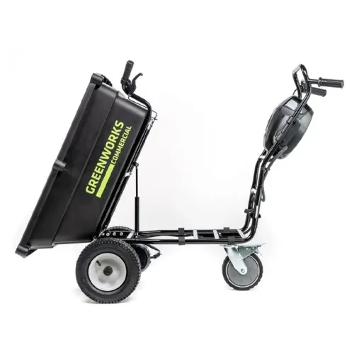 Садовая самоходная тележка Greenworks 82GC 82V 7400607 (106 л) аккумуляторная