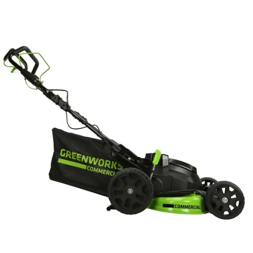 Газонокосилка самоходная Greenworks GC82LM61S 82V 2515607 (61 см) TwinForce аккумуляторная — детальное фото